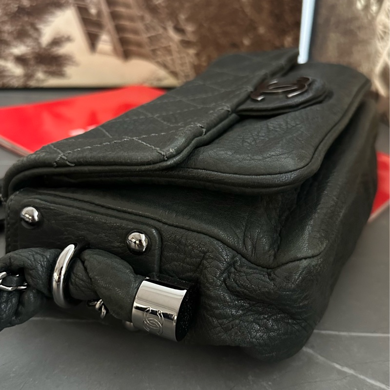 🩵MYMluxurybag🩵 稀有Chanel 23cm 全皮肩背袋 手提袋-10