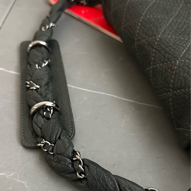 🩵MYMluxurybag🩵 稀有Chanel 23cm 全皮肩背袋 手提袋-12
