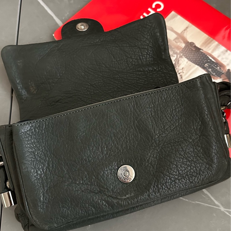 🩵MYMluxurybag🩵 稀有Chanel 23cm 全皮肩背袋 手提袋-14