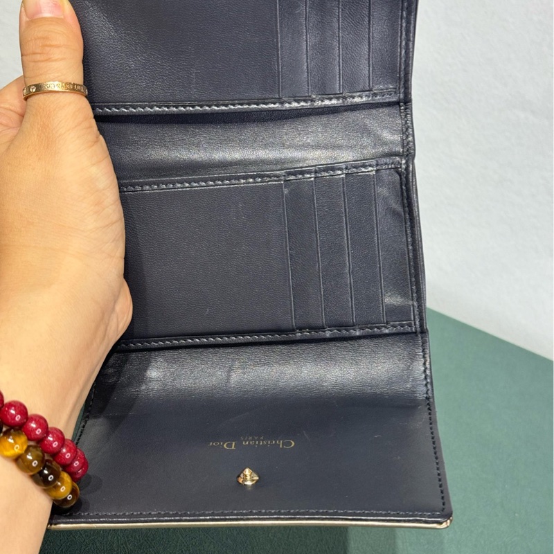 dior 迪奧 金色錢包13 x 9  無配件 單品-5