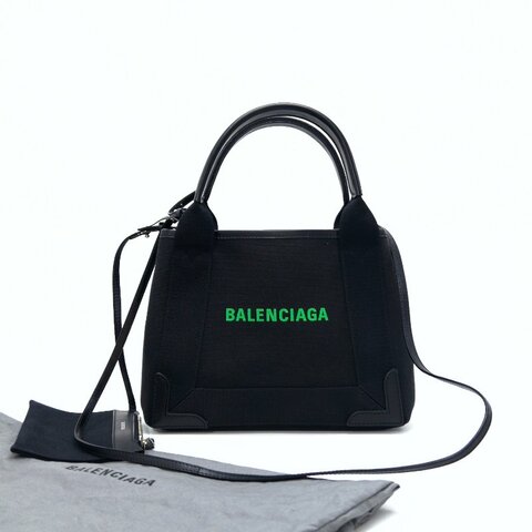 BALENCIAGA 黑色子母 手提肩背托特包 25*19*8 98新配件塵袋