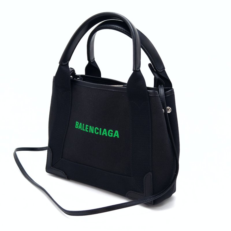 BALENCIAGA 黑色子母 手提肩背托特包 25*19*8 98新配件塵袋-1
