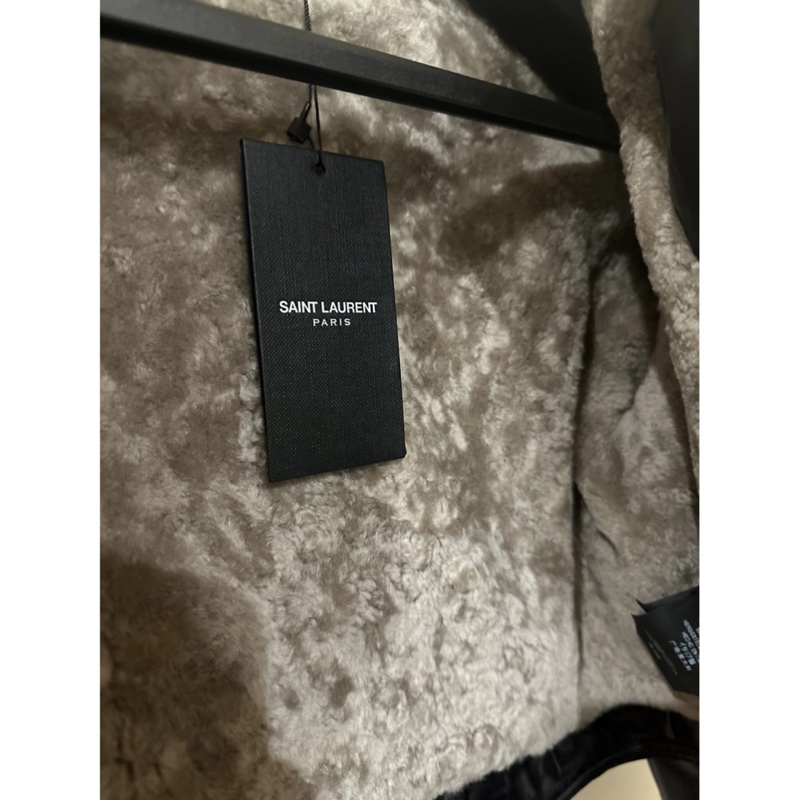 全新 YSL 皮外套-3