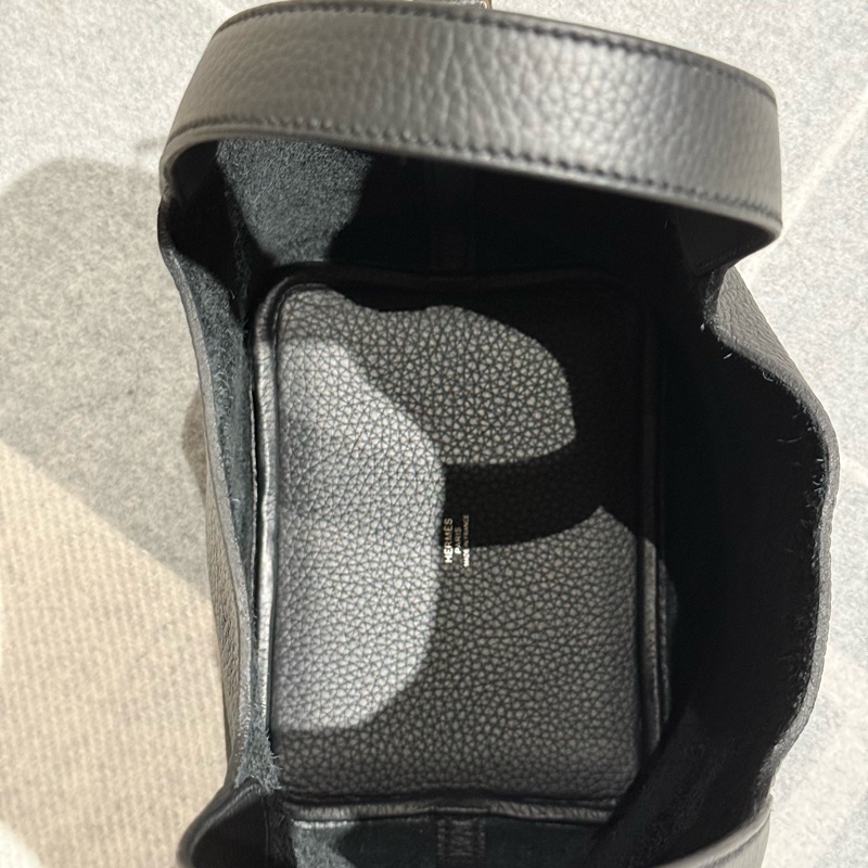 Hermès Picotin 18 黑色銀扣 TC皮 K刻（全新全配）-3