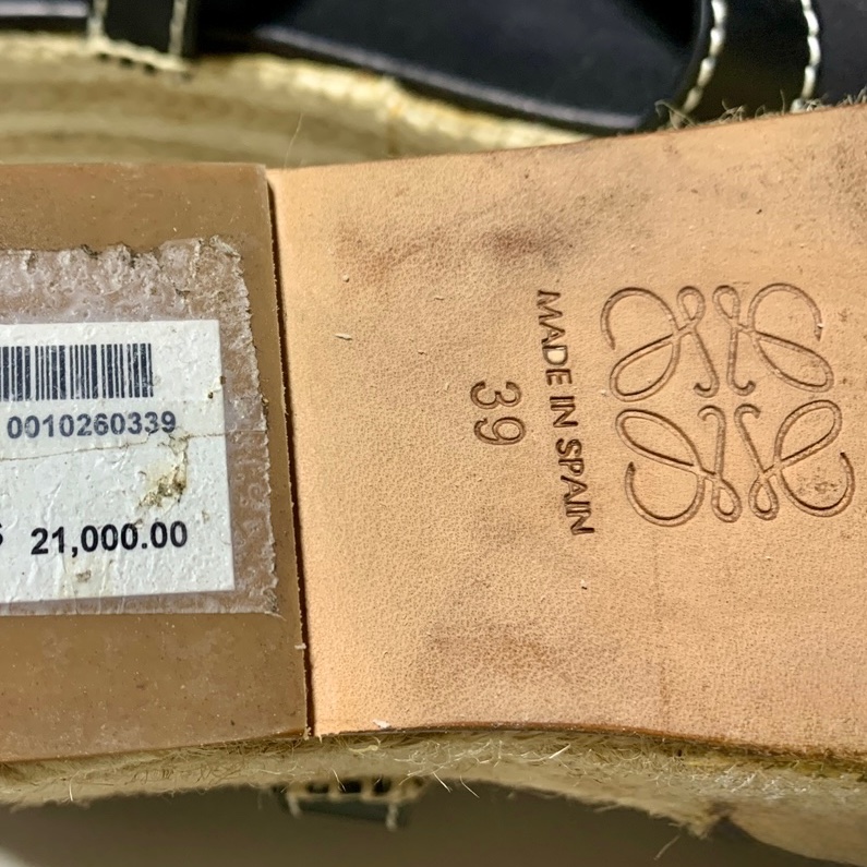 LOEWE厚底涼鞋-7
