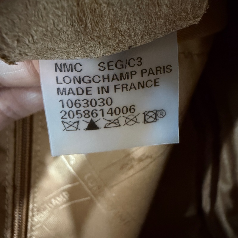 longchamp 丹寧 牛仔 水桶包 斜背包 側背包 肩背包-12