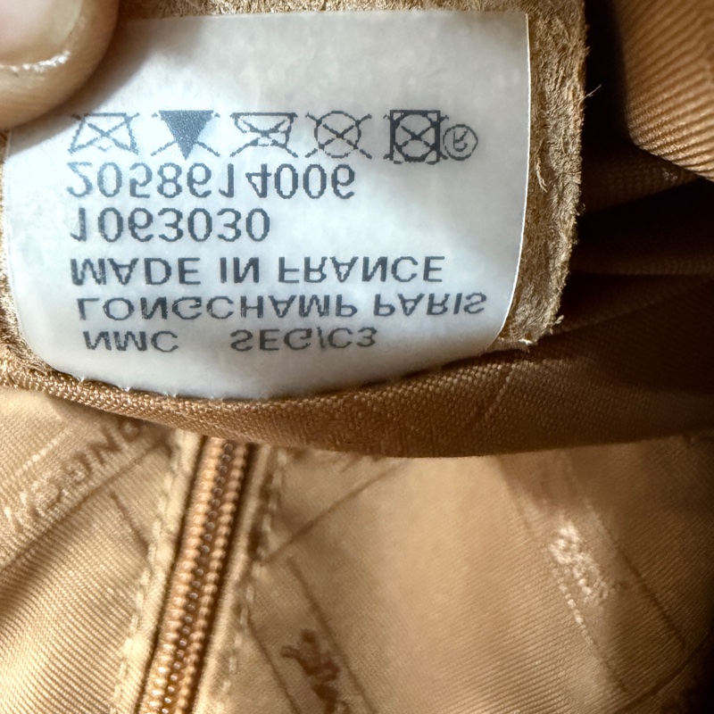 longchamp 丹寧 牛仔 水桶包 斜背包 側背包 肩背包-13