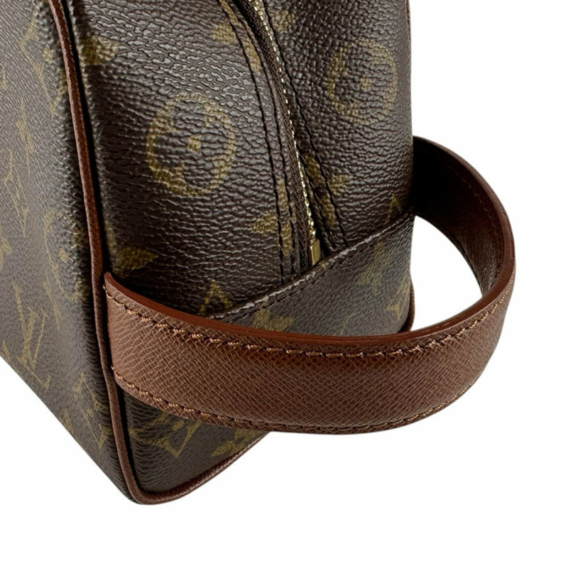 路易威登 LOUIS VUITTON Second Bag Monogram Canvas Brown Men's z9521-9