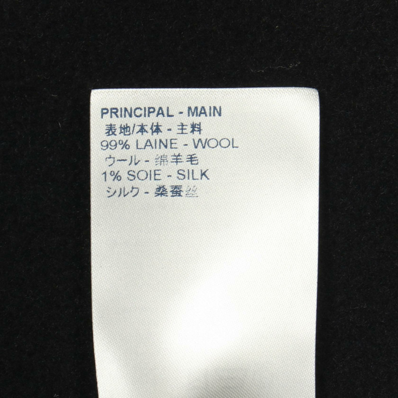 路易威登 Monogram 迷你裙 #38 羊毛絲黑棕色二手女裝-3