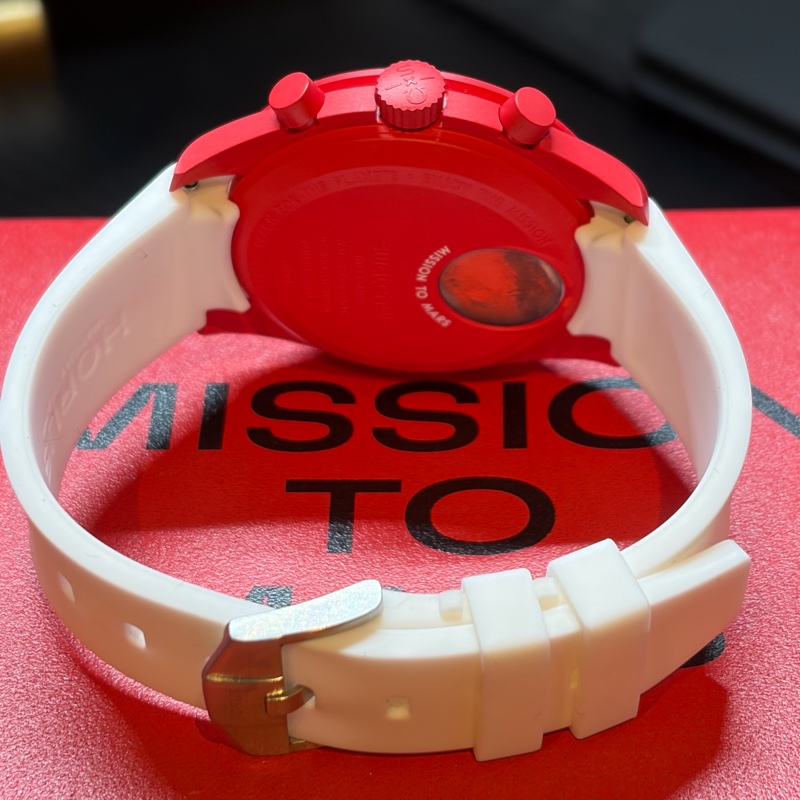 Omega x Swatch 火星任務 MoonSwatch (Mission to Mars) 已認證 附Horus錶帶-3