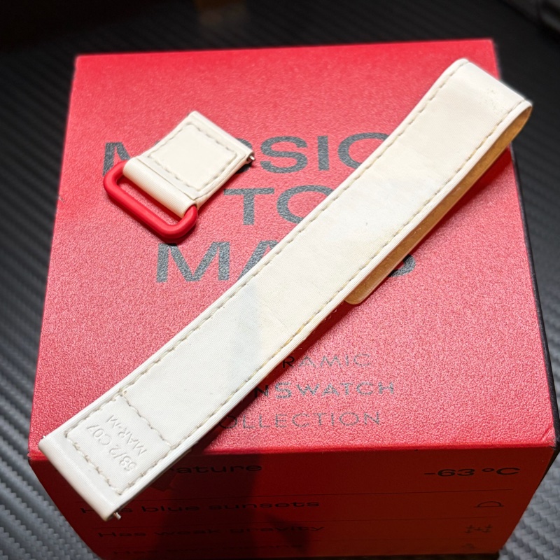 Omega x Swatch 火星任務 MoonSwatch (Mission to Mars) 已認證 附Horus錶帶-11
