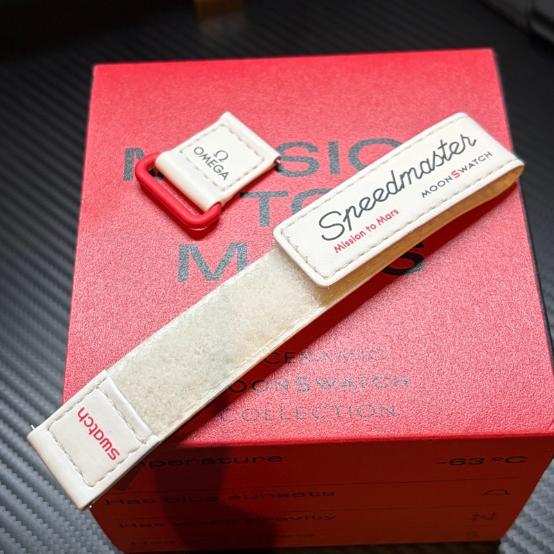 Omega x Swatch 火星任務 MoonSwatch (Mission to Mars) 已認證 附Horus錶帶-15