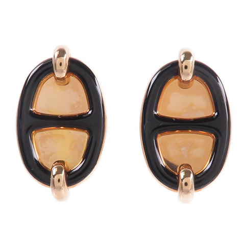 HERMES 金屬Mini Maillon Earrings耳環