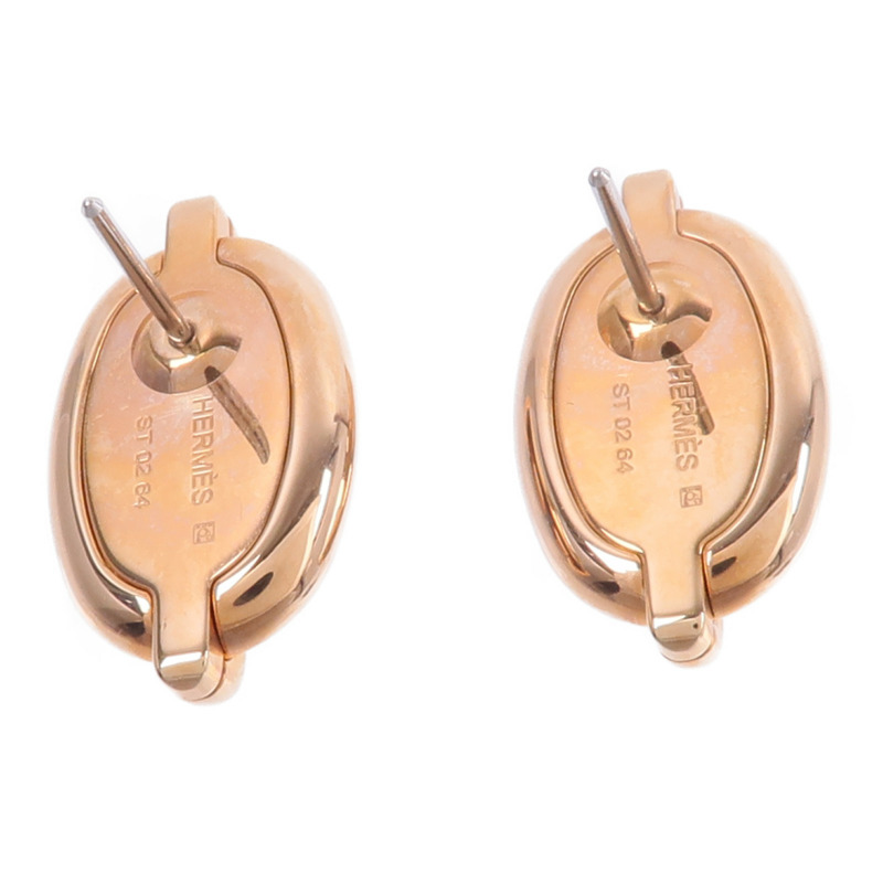 HERMES 金屬Mini Maillon Earrings耳環-2