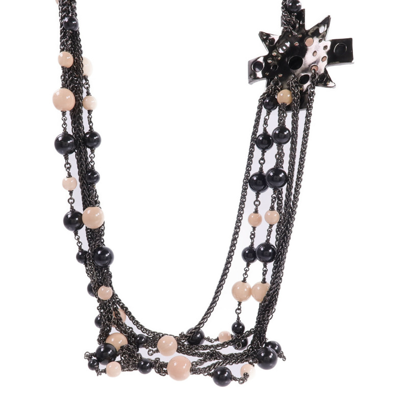 CHANEL PVC/金屬Necklace項鍊-1