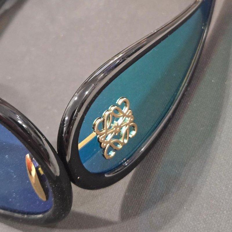 LOEWE 波浪面罩太陽眼鏡-4