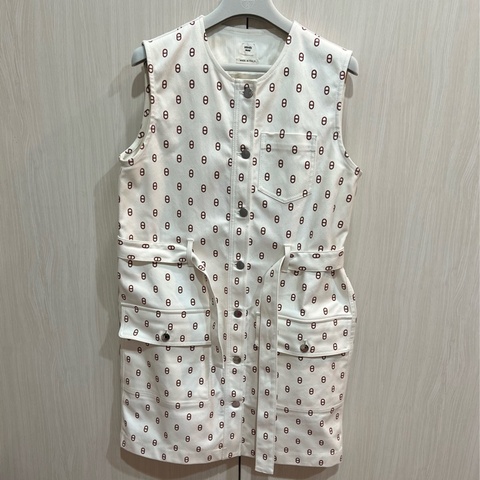 Hermes 經典豬鼻子綁帶洋裝
