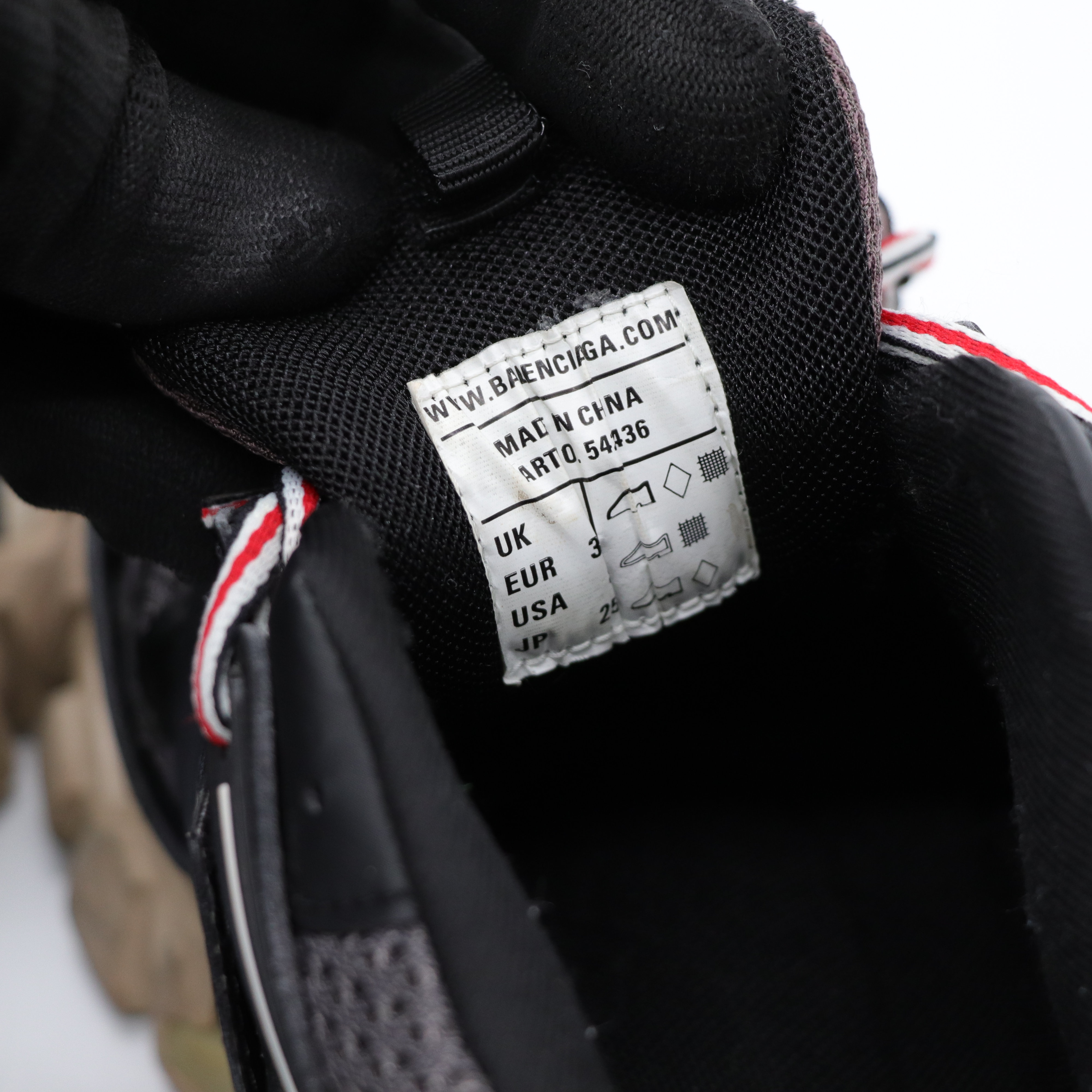 Balenciaga 巴黎世家 黑色 運動 休閒鞋-6