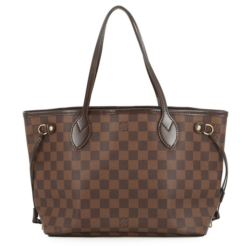 路易威登 Neverfull PM 手提包，Damier Ebene 圖案，N51109。手提包，圖案，女士手提包。-0