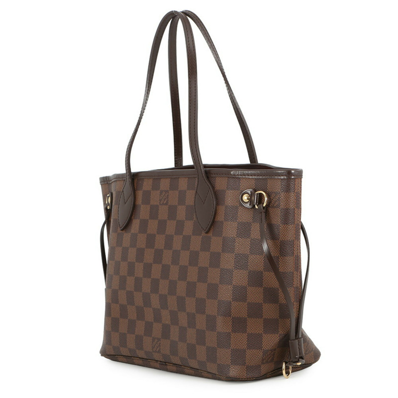 路易威登 Neverfull PM 手提包，Damier Ebene 圖案，N51109。手提包，圖案，女士手提包。-1
