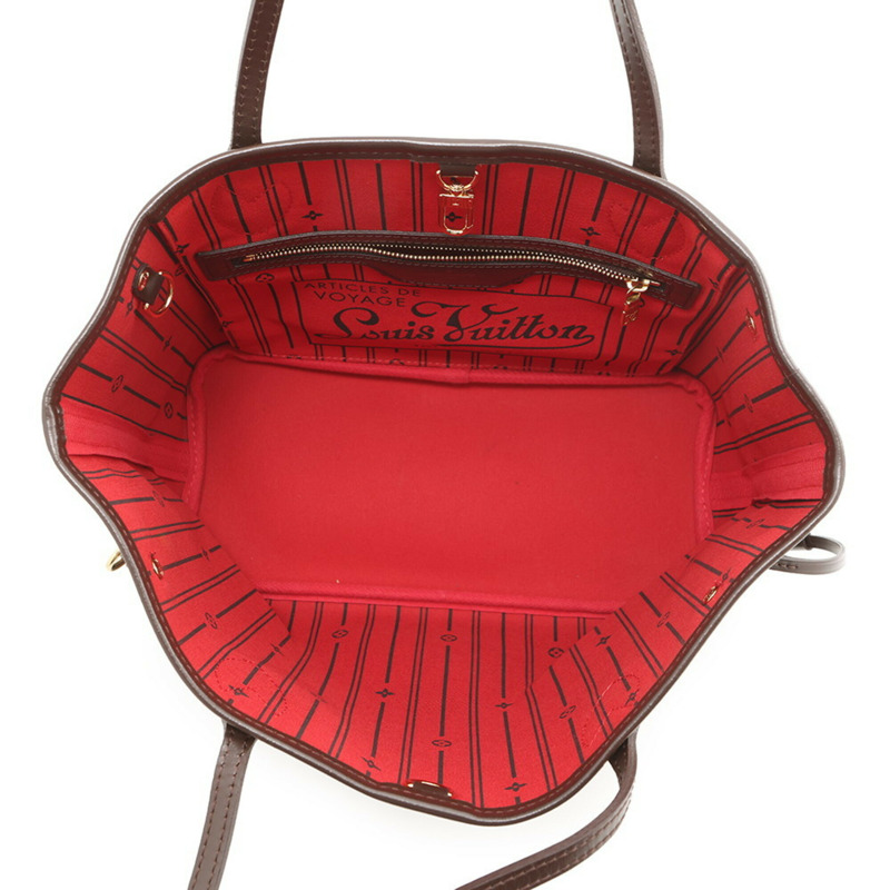 路易威登 Neverfull PM 手提包，Damier Ebene 圖案，N51109。手提包，圖案，女士手提包。-4