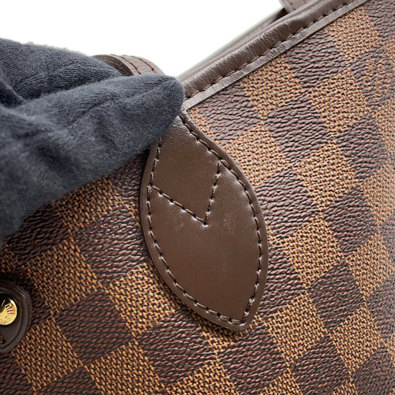 路易威登 Neverfull PM 手提包，Damier Ebene 圖案，N51109。手提包，圖案，女士手提包。-5