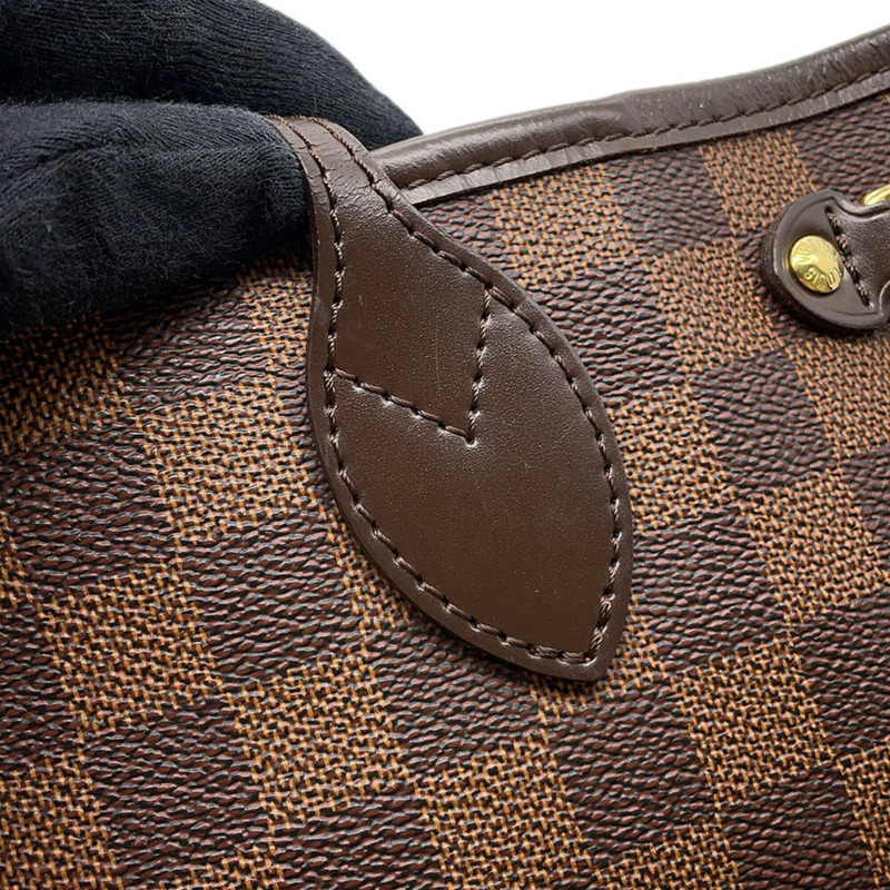 路易威登 Neverfull PM 手提包，Damier Ebene 圖案，N51109。手提包，圖案，女士手提包。-6