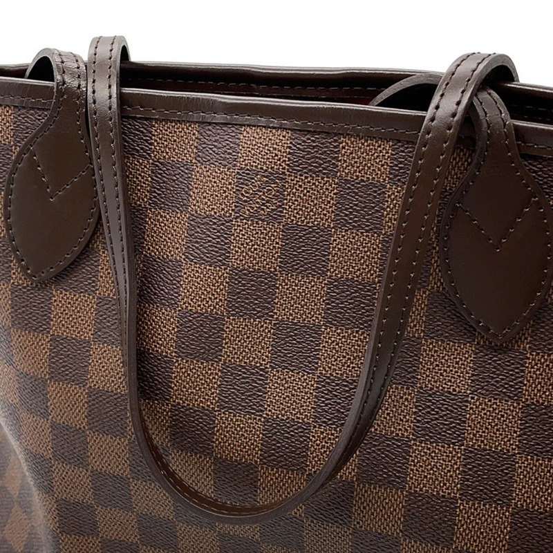 路易威登 Neverfull PM 手提包，Damier Ebene 圖案，N51109。手提包，圖案，女士手提包。-8