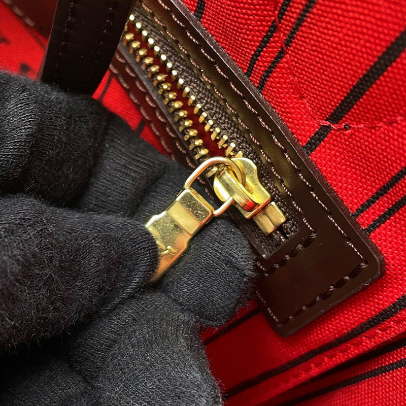 路易威登 Neverfull PM 手提包，Damier Ebene 圖案，N51109。手提包，圖案，女士手提包。-12