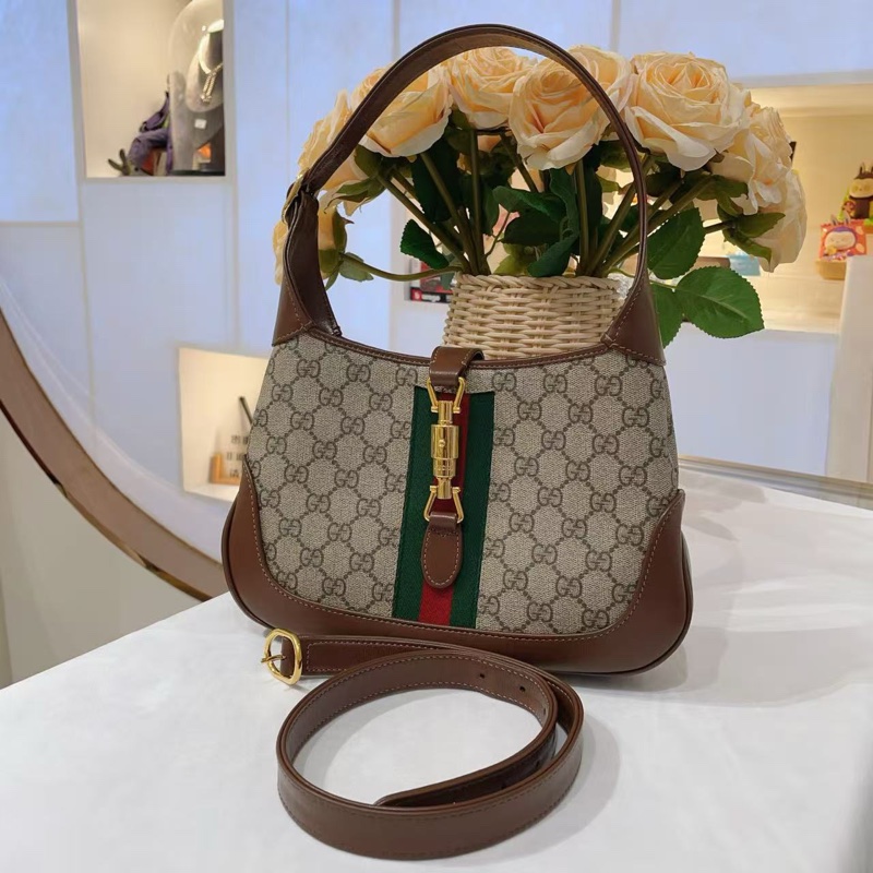 Gucci古馳1961腋下包斜挎包中號-0
