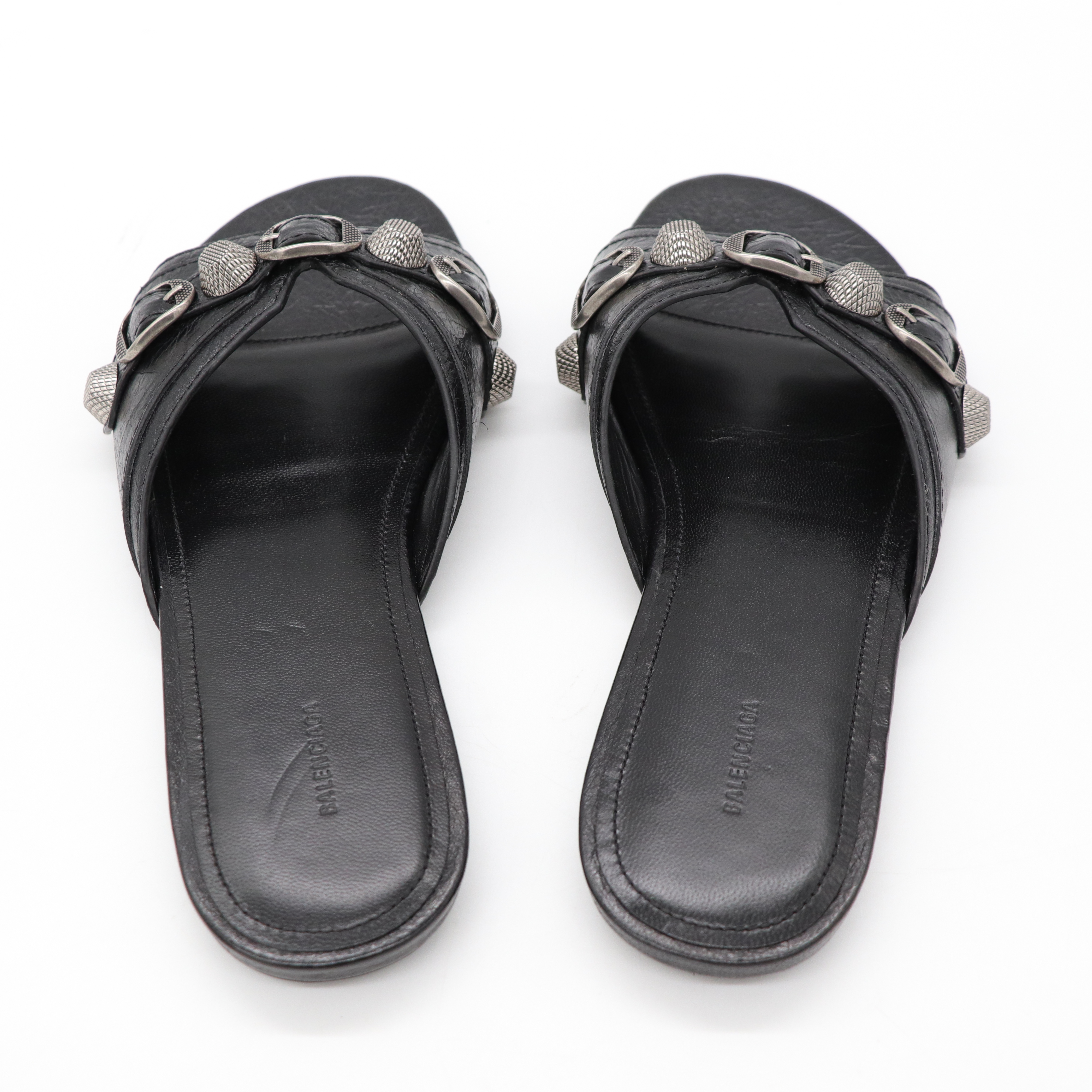Balenciaga 巴黎世家 鉚釘 涼鞋-4