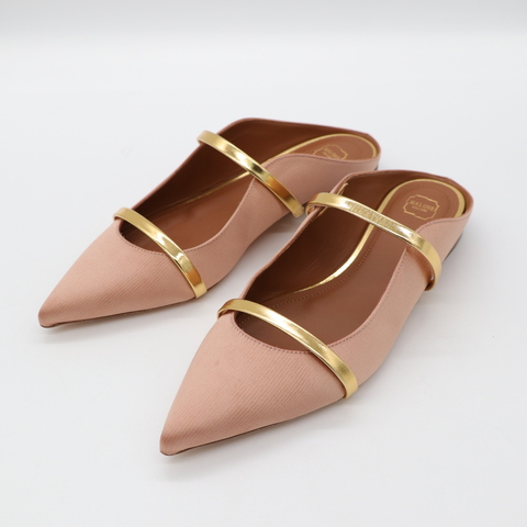 malone souliers  粉色 穆勒鞋