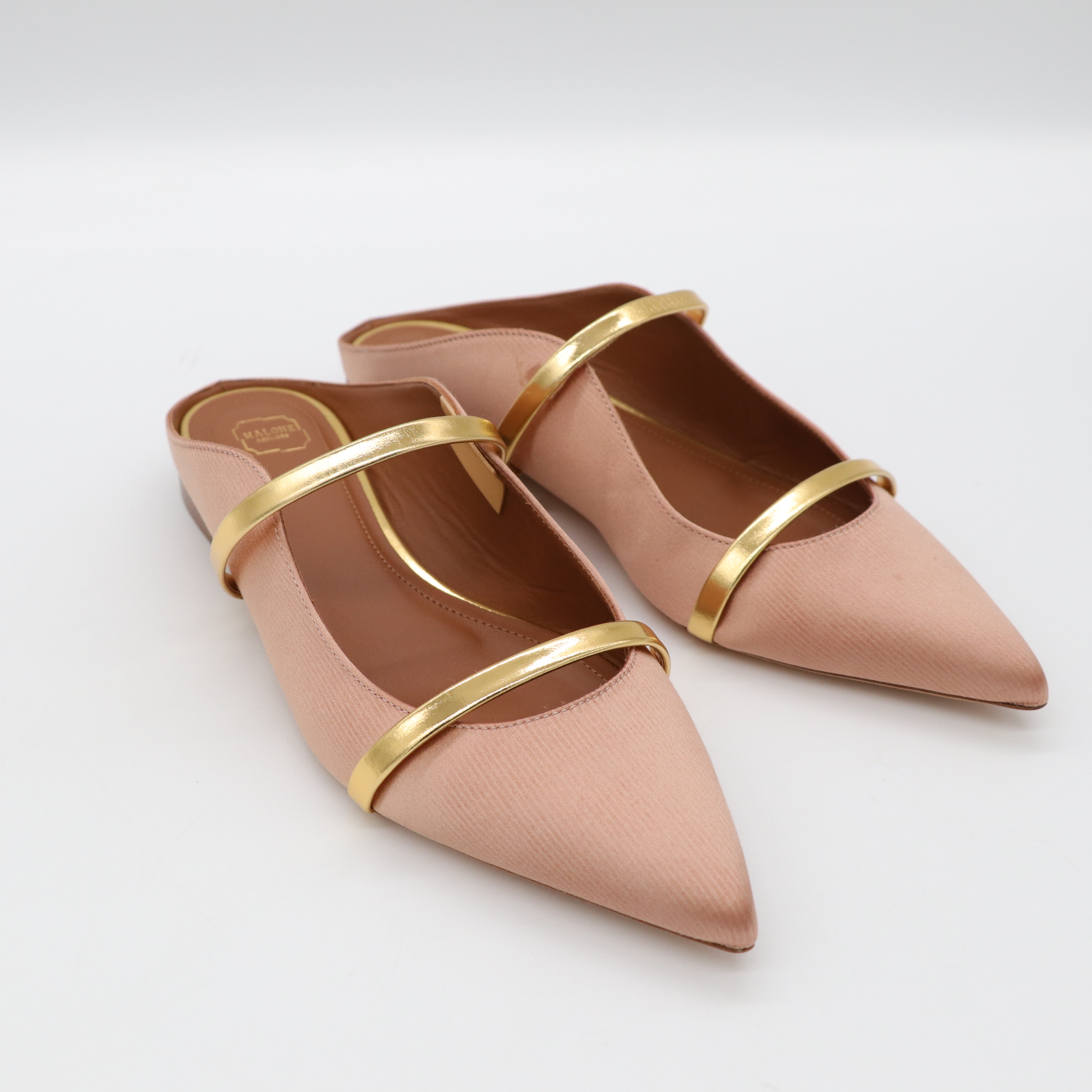 malone souliers  粉色 穆勒鞋-2