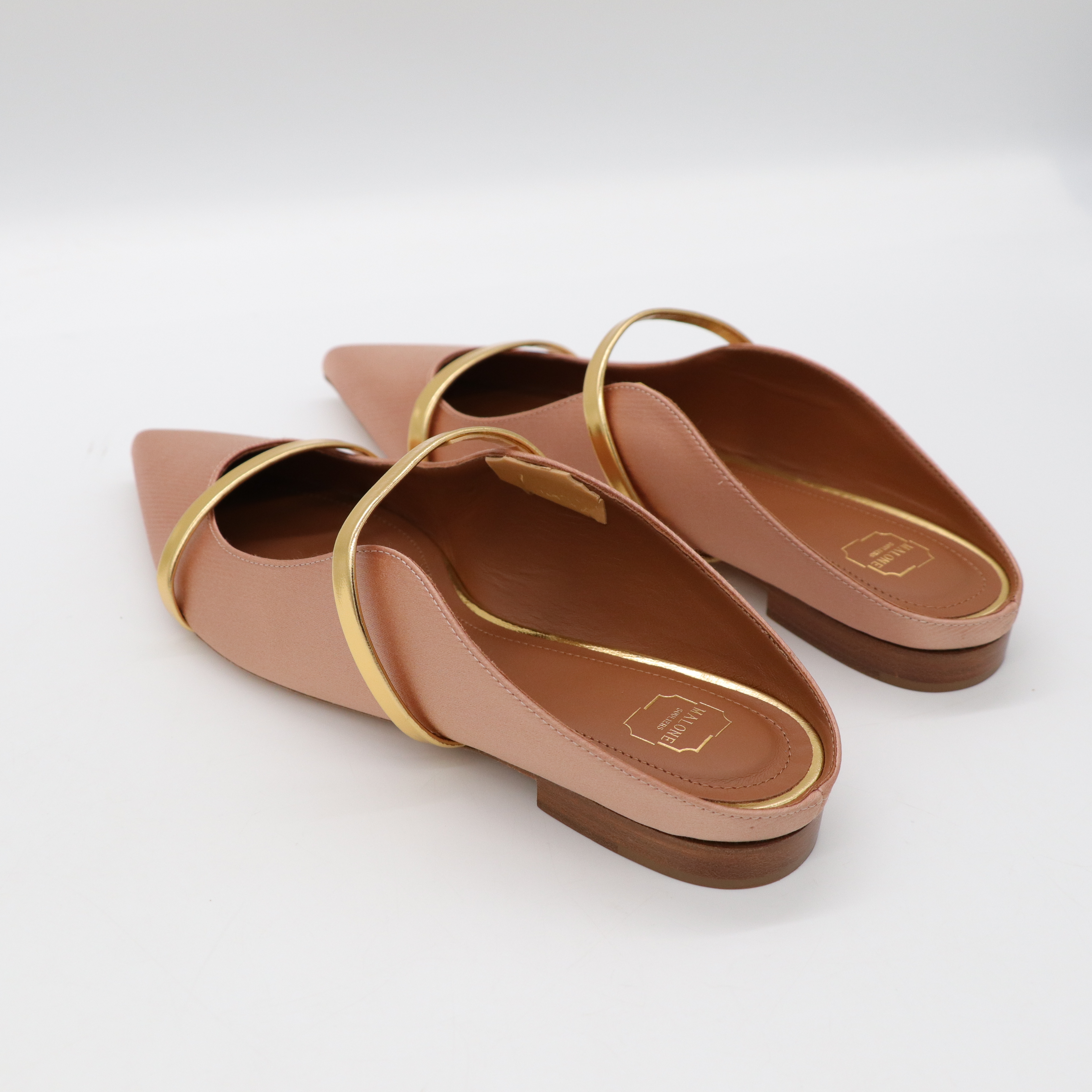 malone souliers  粉色 穆勒鞋-4