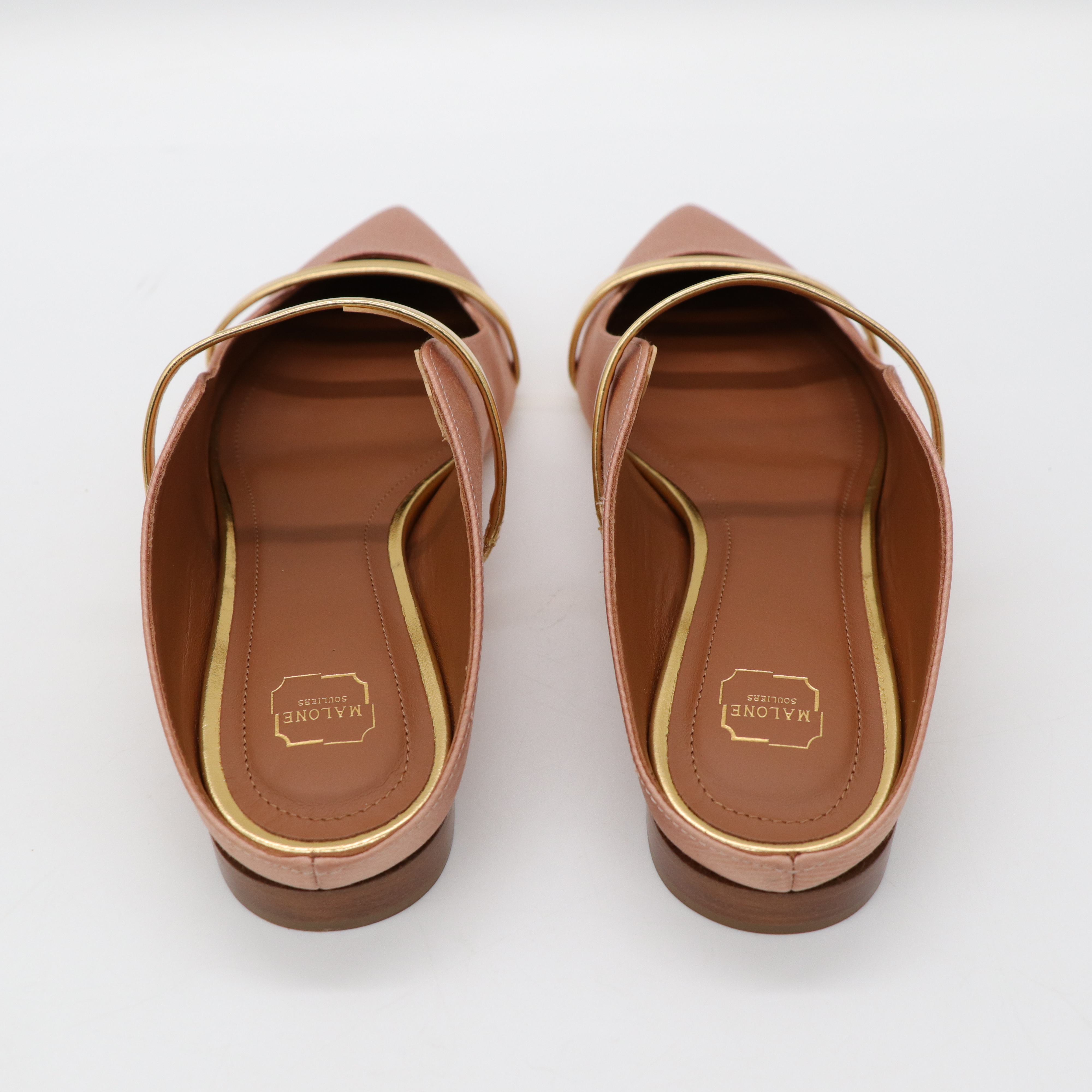 malone souliers  粉色 穆勒鞋-5
