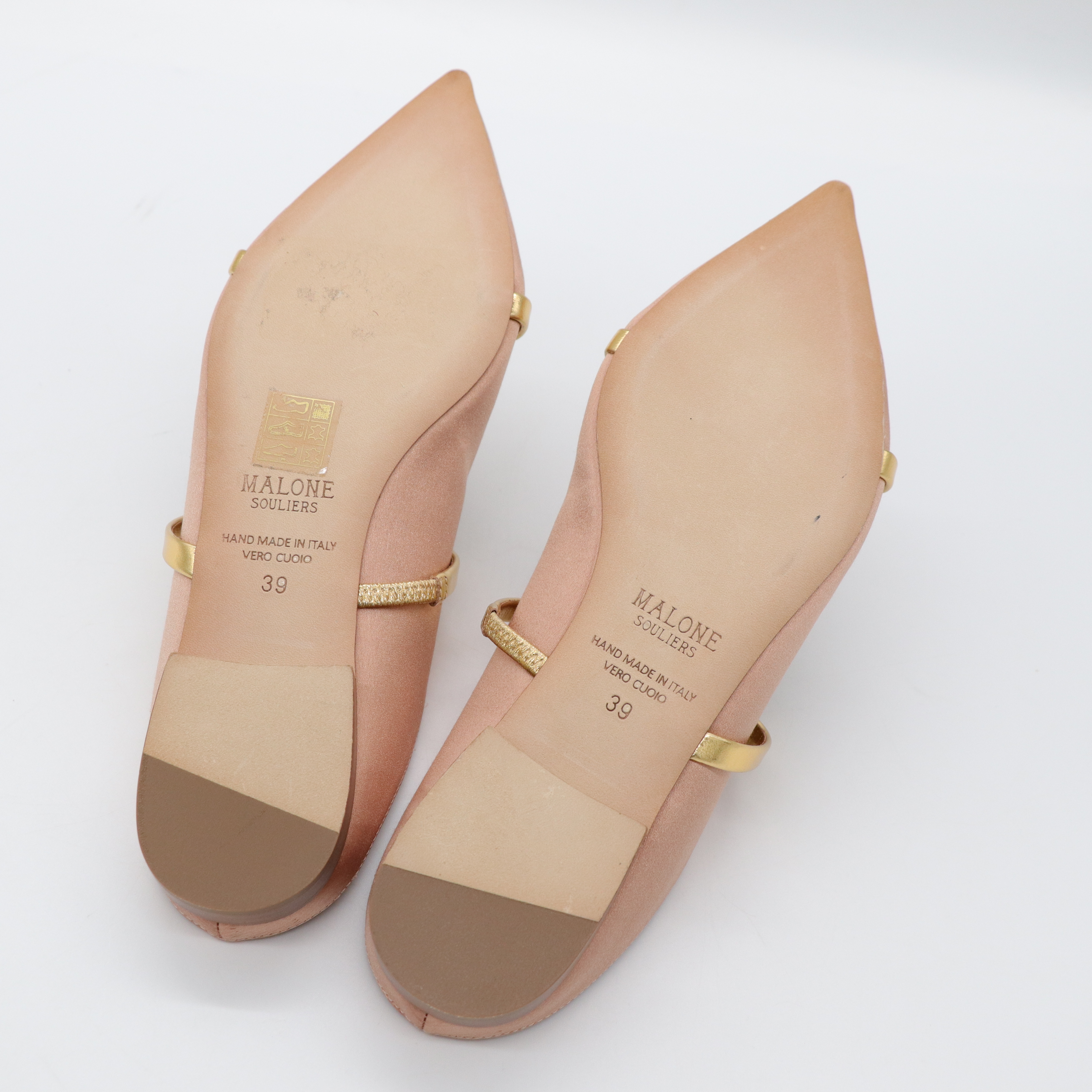 malone souliers  粉色 穆勒鞋-10