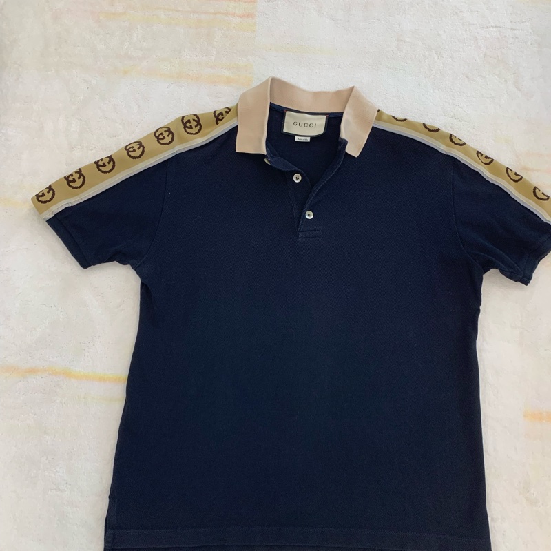 GUCCI男女同款短袖Polo衫，xs碼，8成新-3
