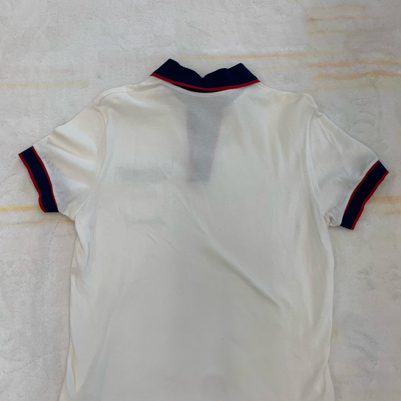 GUCCI女款白色Polo衫，s碼，9成新-5