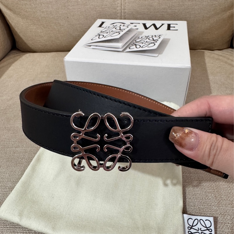 Loewe雙面皮帶80CM-0
