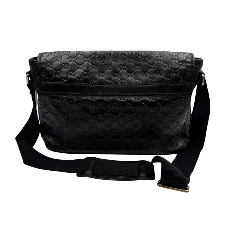 【美收精品】Gucci 黑色斜背包 C-476【隔月月中將轉賣至日本 上架期限30天】-1