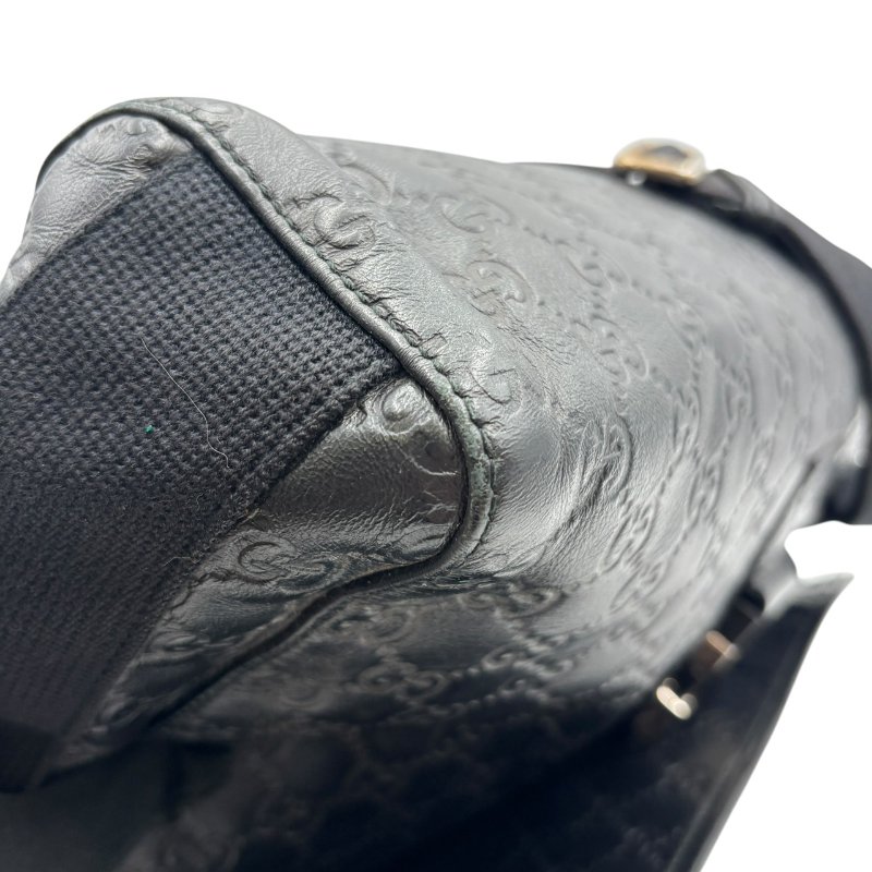 【美收精品】Gucci 黑色斜背包 C-476【隔月月中將轉賣至日本 上架期限30天】-6