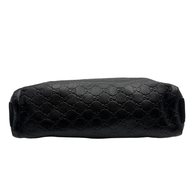 【美收精品】Gucci 黑色斜背包 C-476【隔月月中將轉賣至日本 上架期限30天】-9