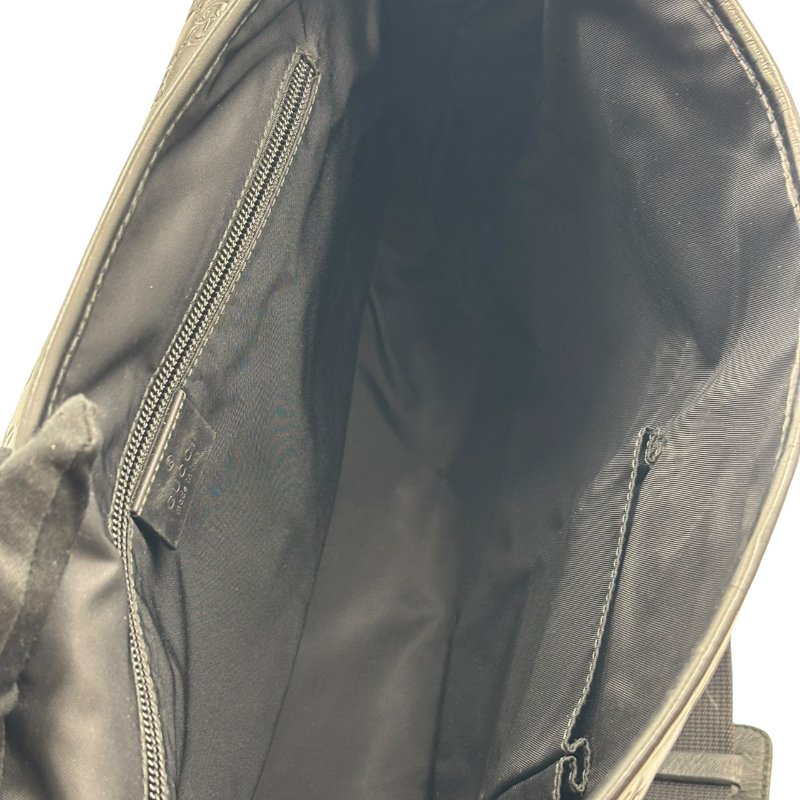 【美收精品】Gucci 黑色斜背包 C-476【隔月月中將轉賣至日本 上架期限30天】-15