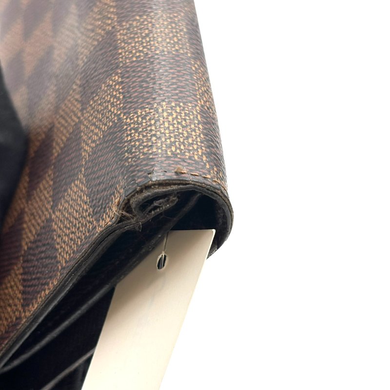 【美收精品】LOUIS VUITTON  老花棋盤格長夾 C-440【隔月月中將轉賣至日本 上架期限30天】-8