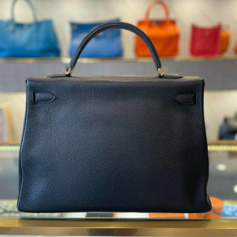 HERMES KELLY 40CM TOGO 馬蹄 雙拚色 +拼色大馬-3