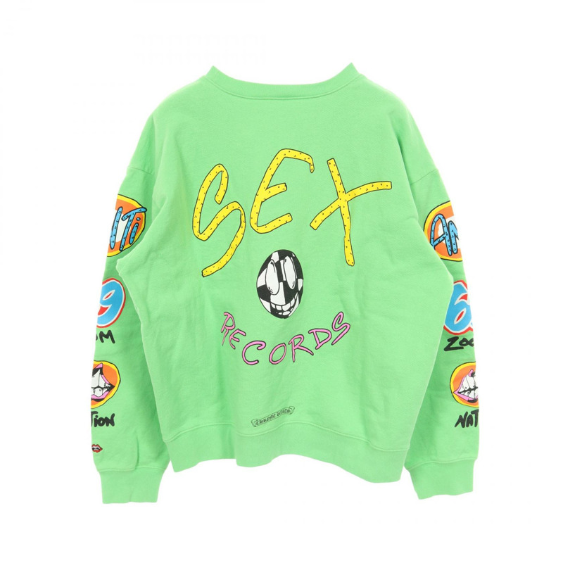 Chrome Hearts × Matty Boy Sex Records 聯名款運動棉綠色多色二手男款-1