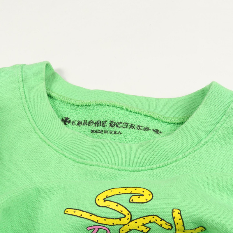 Chrome Hearts × Matty Boy Sex Records 聯名款運動棉綠色多色二手男款-6