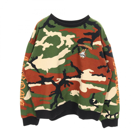 Chrome Hearts Chrome Hearts × MATTY BOY PPO CAUTION SWTSHRT 衛衣棉卡其色多色二手男裝