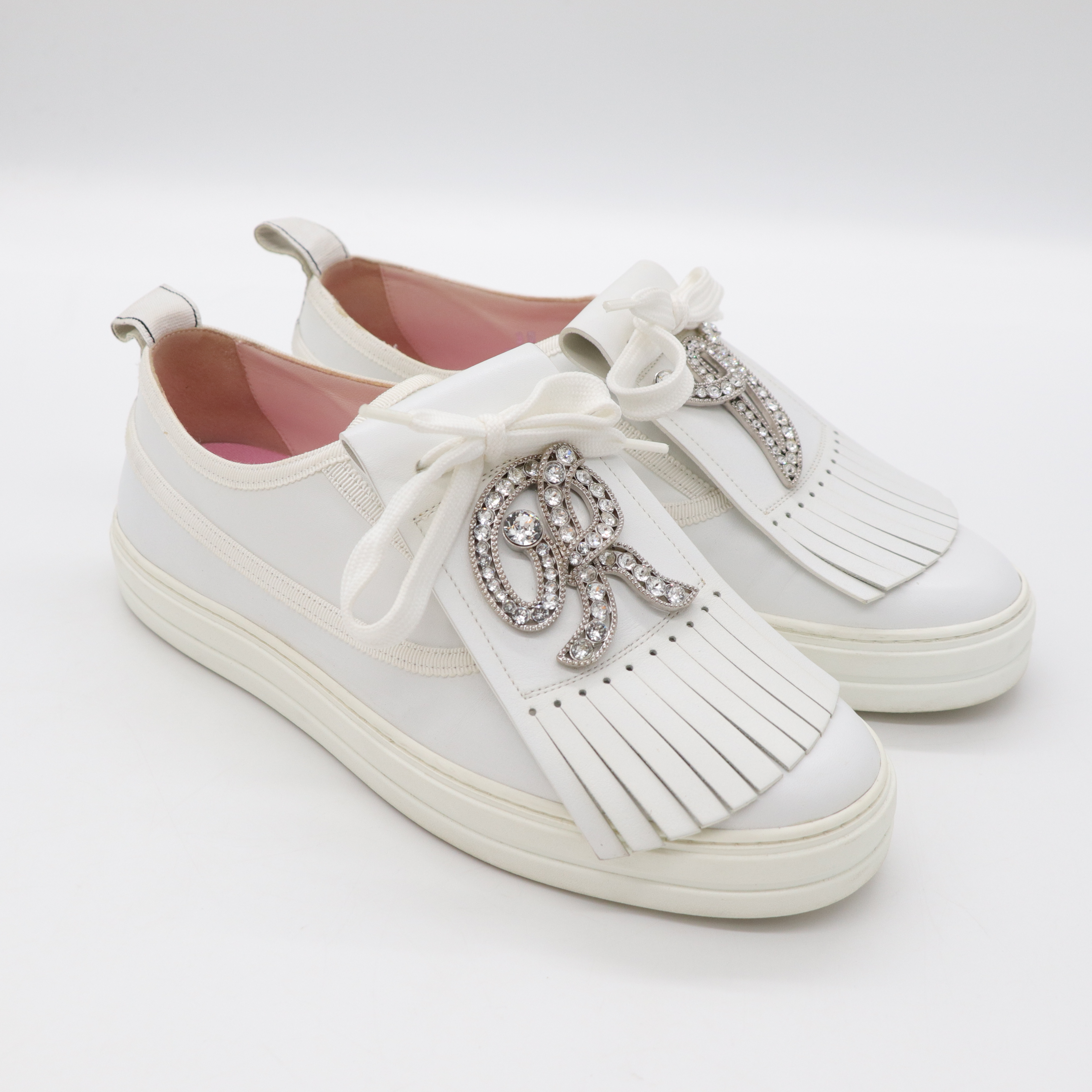 Roger Vivier 白色 厚底 小白鞋-3