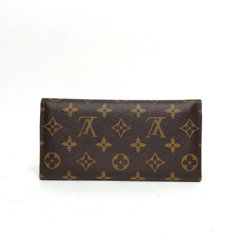 LOUIS VUITTON JOSEPHINE豆子錢夾老花PVC2016-2